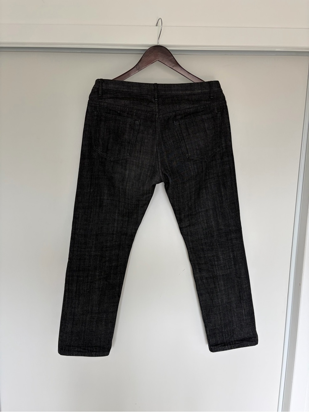 A.P.C. Men’s Raw Black Straight Jeans - Picture 2 of 6